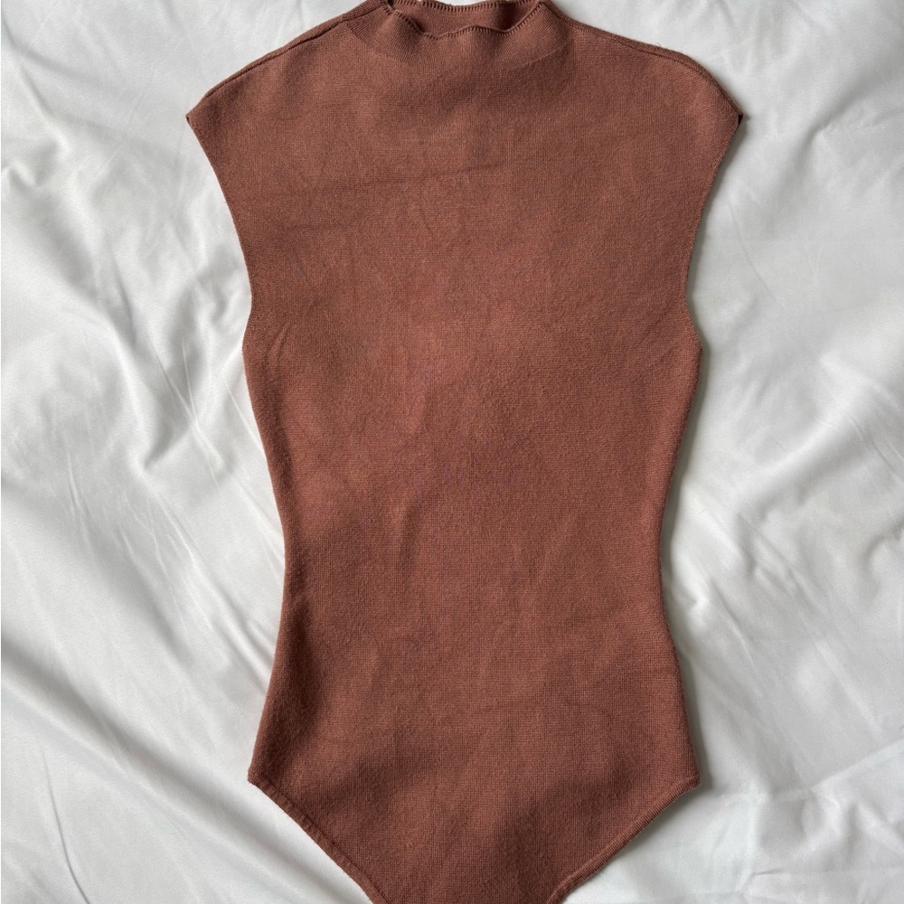 Abercrombie & Fitch Mockneck Bodysuit